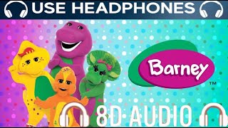 Barney and Friends  Theme Song 8D AUDIO WEAR HEADPHONES FOR BEST EXPERIENCE [upl. by Whitcomb437]