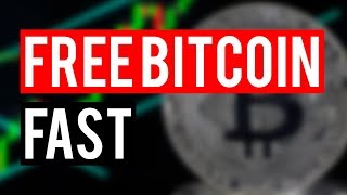 How To Get FREE Bitcoin Fast  Free BTC in 20192020 [upl. by Vowel343]