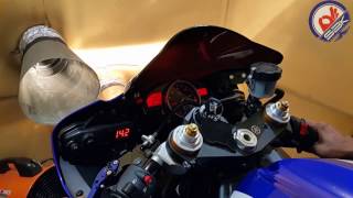 R6 Top Speed 299kmh after Remap ECU [upl. by Chrisoula]