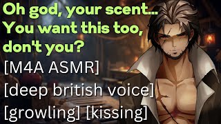 Desperate Werewolf Cant Resist Your Scent M4A ASMR werewolf speaker kissing deep UK voice [upl. by Yawnoc]