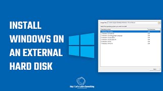 How To Boot Windows 10 From An External SSD Or Hard Drive Quick And Easy [upl. by Shulem872]