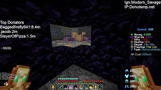 🔴LIVE🔴DONUT SMP 300 subs [upl. by Nylhsa]