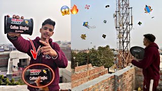 MONOKITE FIGHTER🧵 UNBOXING💥 flying big Kites😱 Monokite vs Monofill [upl. by Grissom]