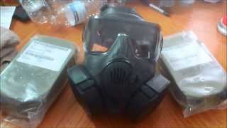 Avon M50 C50 FM50 JSGPM Gas Mask [upl. by Noryb]