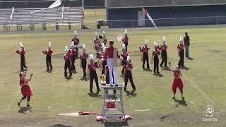 Lejeune High School Marching Band at Greene Central High School 10262024 [upl. by Greenleaf888]