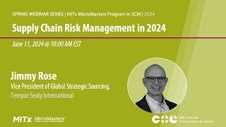 Supply Chain Risk Management in 2024 [upl. by Longwood]