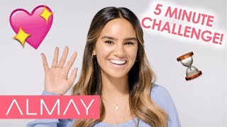 5 Minute Challenge with Dacey Cash  ALMAY [upl. by Llenel]