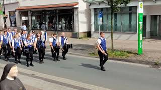 Umzug beim Schützenfest 2024 in Salzkotten [upl. by Crispa337]