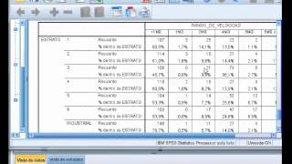 Cruce de variables SPSS [upl. by Anayhd361]