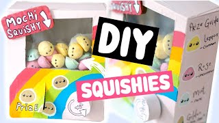 DIY Squishy Vending MACHINE  Squishies in collaboration with Squishyboba4ever [upl. by Ecikram]