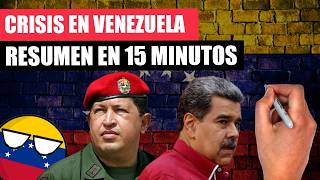 ✅ La CRISIS de VENEZUELA en 15 minutos  ¿Por qué Venezuela está siempre en crisis [upl. by Georgeta]