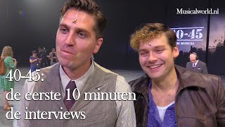 4045 de eerste minuten  de interviews [upl. by Seaver]