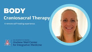 IMmersive A Remote SelfCare Experience  Craniosacral Therapy with Jamie VaughanSignorini [upl. by Aryamo]