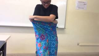 How to wear a Sarong for Females [upl. by Koser]