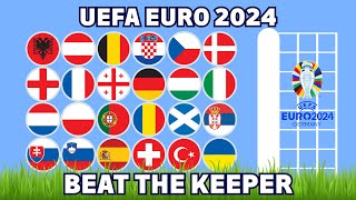 Beat The Keeper  UEFA EURO 2024  The Marble Quest [upl. by Xanthe988]