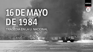 El día que la represión y el conflicto se tomaron la Universidad Nacional  El Espectador [upl. by Arvell]