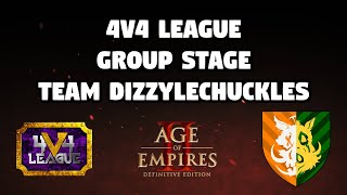 Akkal 4v4 league  div 4  Group stage  vs Team DizzyLeChuckles [upl. by Elenaj]