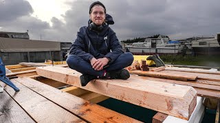 My 42 ft Catamaran gets a HUGE Mast Step  Wildling Sailing [upl. by Conlin732]