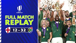 England v South Africa  Rugby World Cup Final 2019  Full Match Replay [upl. by Musihc]