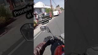 ✅¿Cómo pasar los TOPES en MOTO estándar 610 🏍️ motos youtubeshorts biker cdmx shorts topes [upl. by Daphna]