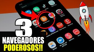 TOP 3 MEJORES NAVEGADORES PARA TU CELULAR ANDROID  Mas rápidos y mas seguros que Google Chrome [upl. by Atekal606]