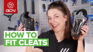 How To Fit New Cleats To Your Cycling Shoes [upl. by Nylsirk573]