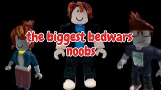 The Biggest Team of Noobs on Bedwars [upl. by Floridia]