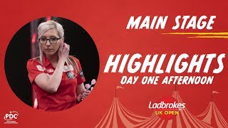 2020 UK Open  Day 1  Afternoon Highlights [upl. by Sitof]