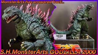 SHMonsterArts Godzilla 2000 Vs Megaguirus amp Much More News with new figures 😨😱 [upl. by Arabele]