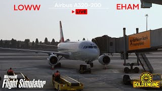 MSFS2020 LIVE Vienna ✈ Amsterdam Fenix A320 BEYONDATC  msfs2020 [upl. by Rana461]