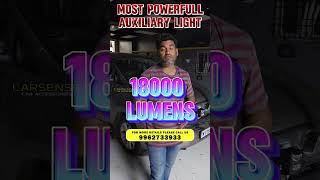 Most Powerful Auxiliary Light  Car LED Lights  Car Accessories Chennai  Car Sense shorts [upl. by Vorster26]