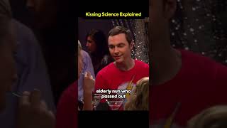 Kissing Science Explained bigbangtheory kissing science [upl. by Nappy253]