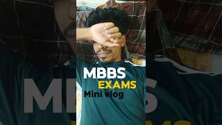 MBBS Exam Vlog 😬 mbbs neet mbbslife mbbsdiaries [upl. by Yerggoeg429]