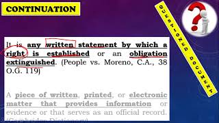 QUESTIONED DOCUMENTS SUMMARIZED [upl. by Riobard]