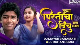 Tuzya Priticha Vinchu Mala Chawla  Remix  DJ MAYUR X DJ ROHAN fandry [upl. by Waneta]