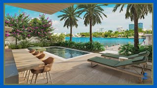 Discover Miamis Hidden Waterfront Gem  La Mare Residences Bay Villa [upl. by Ihcalam]