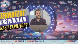 TEKNOFEST 2024 Proje Başvurusu Nasıl Yapılır [upl. by Etam256]