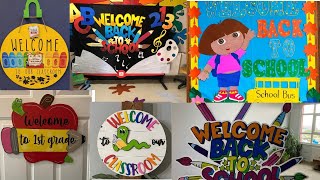 Preschool Board decoration ideasClassroom board decorationBack to school Display board ideas [upl. by Duston]