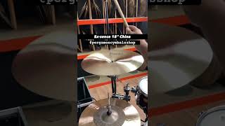 Pergamon Cymbals ExSence 18” China [upl. by Debee390]