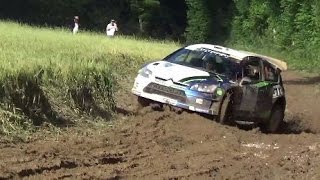 Rallye Terre de Langres 2016  Day 1  Flat Out and Shows [upl. by Faletti]