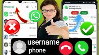 How To Fix WhatsApp Incoming Call Not Showing on Display 2024 [upl. by Ecertap150]