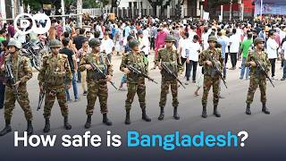 Is Bangladeshs interim government up for the task  DW News [upl. by Sukramaj805]