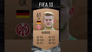 Karius FIFA Evolution 🇩🇪 Fifa 13  Fifa 23 [upl. by Aicissej542]