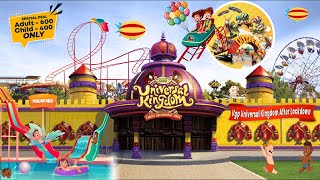 VGP Universal Kingdom  Theme Park Chennai  Full Tour THRILL amp FUN Rides VGP  After Lockdown [upl. by Aerdnna497]