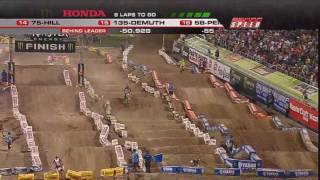 AMA Supercross 2010 Rd 17 Las Vegas 450 Part 2 [upl. by Hayyikaz840]