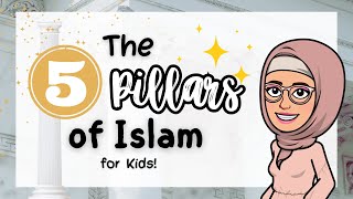 The 5 PILLARS of ISLAM for Kids  FULL Detailed VIDEO  Islamic Kids National [upl. by Yrffoeg]