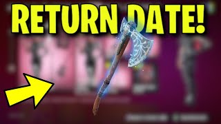 LEVIATHAN AXE RETURN DATE in FORTNITE ITEM SHOP Leviathan Axe Pickaxe Returning [upl. by Leahcimrej]