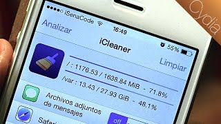 iCleaner libera espacio en memoria y mantén limpio tu iDevice [upl. by Seyler]