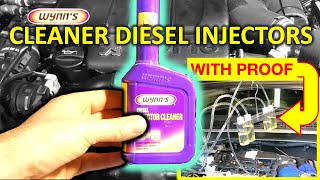 Wynns diesel injector cleaner TESTPROOF beforeafter fuel treatment and it works [upl. by Araiek]