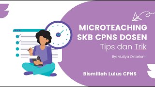 TIPS SKB DOSEN  MICROTEACHING [upl. by Navis763]